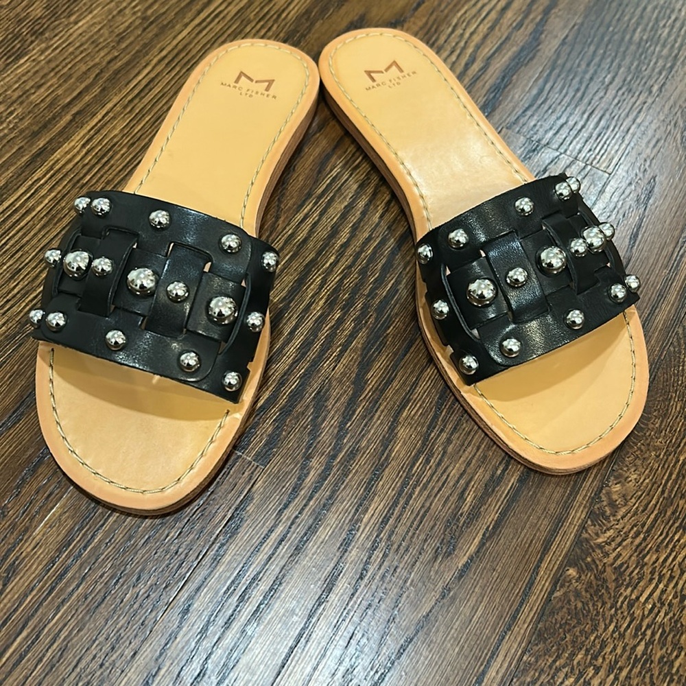 Marc Fisher LTD Pacca Slide Sandals - Size 7.5 - new no box
